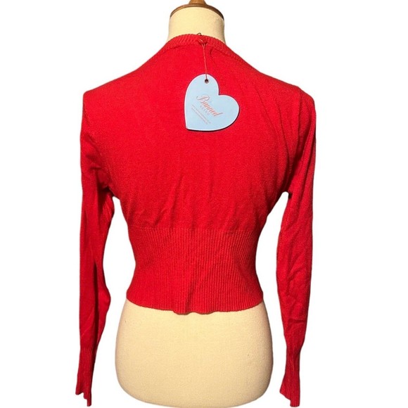 50s Lets Go Dancing Cardigan by Banned Retro - Picture 9 of 9